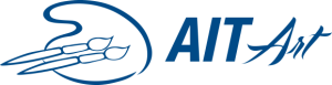 AIT Art Logo blue